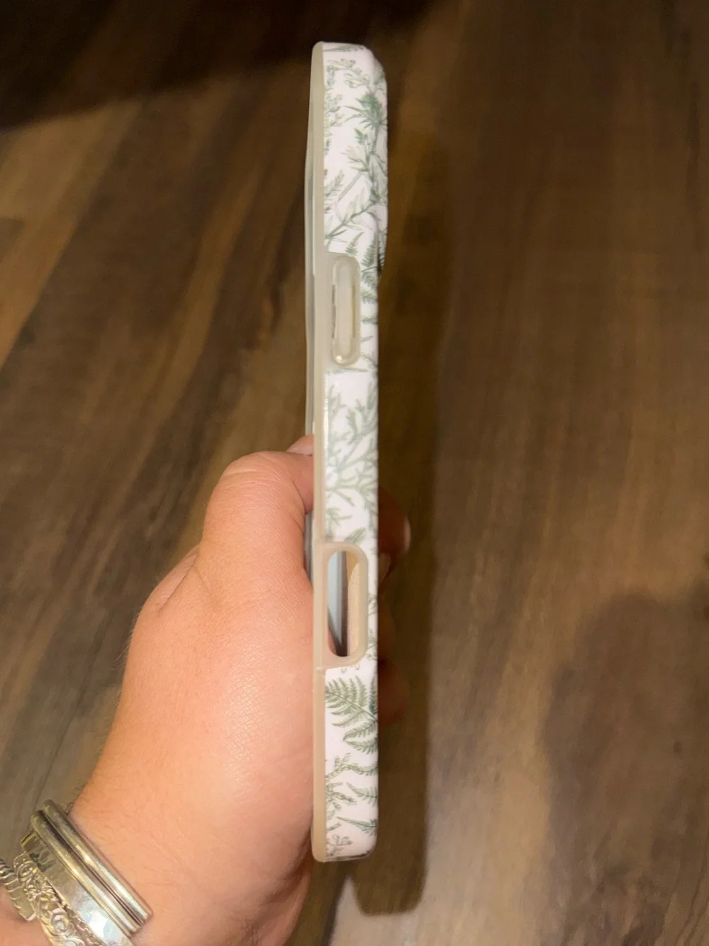 NWOT Casely Mag Safe Sage Garden Green Floral iPhone Case - 16 Pro Max